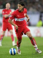 Fussball DFB-Pokal: Wolfsburg - Stuttgart