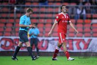 Fussball 3. Bundesliga: Enttaeuschung Luca Toni (FC Bayern II)