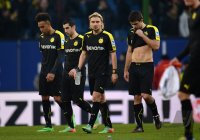 Fussball, 1. Bundesliga  Saison 2013/2014: Hamburger SV - Borussia Dortmund