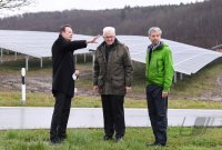 Oberbuergermeister Palmer (Die Gruenen) und Ministerpraesident Kretschmann (Die Gruenen)