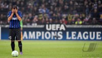 Fussball Champions League  Saison 2011/2012: Dejan Stankovic (Inter Mailand)