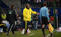 Fussball, 1. Bundesliga  Saison 2013/2014: Hamburger SV - Borussia Dortmund