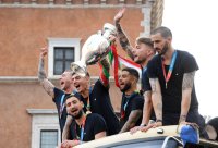 Fussball EURO 2021 Finale, Europameister Italien feiert in Rom den Titel