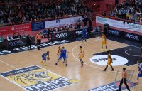 Basketball 1. Bundesliga 13/14:  Walter Tigers Tuebingen - Mitteldeutscher BC