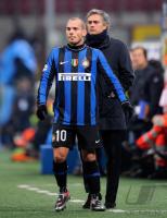FUSSBALL SERIE A:  As Rom - Inter Mailand