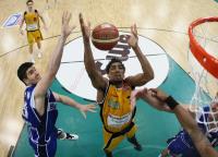 Bsaketball 1. Bundesliga  Walter Tigers Walter Tigers Tuebingen 73-79 Eisbaeren Bremerhaven