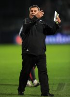 Fussball 1. Bundesliga :  Trainer Waldemar Hartmann (Paulaner Auswahlteam)