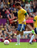 FUSSBALL Olympia 2012 Maenner: Brasilien - Weissrussland