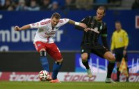 Fussball, 1. Bundesliga  Saison 2014/2015: Hamburger SV - SV Werder Bremen