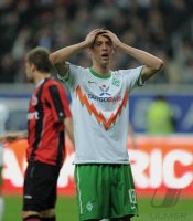 Fussball 1. Bundesliga 10/11:  Eintracht Frankfurt - SV Werder Bremen