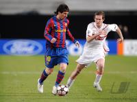 FUSSBALL  International CHL 09/10 : VfB Stuttgart -  FC Barcelona