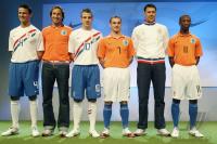 Praesentation des WM Outfits der Hollaendischen Nationalmannschaft
