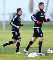 Fussball 1. Bundesliga: Training beim FC Bayern Muenchen