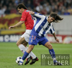 Fussball CHL Finale: Monaco - Porto, Zweikampf