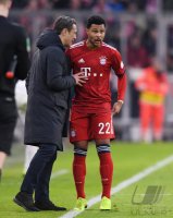 Fussball 1. Bundesliga Saison 18/19: FC Bayern Muenchen - VfB Stuttgart