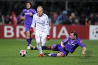 FUSSBALL  International CHL 09/10 :  AC Florenz - FC Bayern  Muenchen