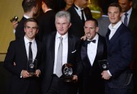 Fussball International  FIFA Ballon d Or 2013: Gewinner des FC Bayern Muenchen