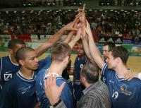 Basketball 1. Bundesliga  06/07 Walter Tigers Tuebingen  - Skyliners Frankfurt