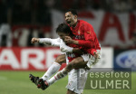 FUSSBALL CHL   JUBEL AS Monaco 3-1 Real Madrid