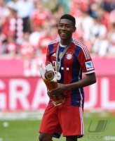 Fussball, 1. Bundesliga  Saison 13/14: JUBEL FC Bayern Muenchen