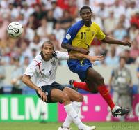Fussball WM 2006: England - Ecuador