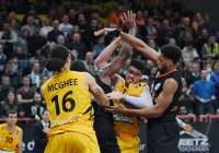 Basketball 1. Bundesliga 16/17 Hauptrunde: Walter Tigers Tuebingen - ratiopharm Ulm