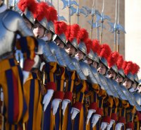 Rom; Papst Franziskus I. spricht den Urbi Et Orbi Segen