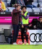 Fussball 1. Bundesliga Saison 21/22: FC Bayern Muenchen -  Hertha BSC Berlin