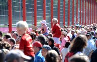 Fussball 1. Bundesliga :  Training beim FC Bayern Muenchen an der Saebener Strasseasse