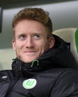 Fussball, 1. Bundesliga  Saison 2014/2015: VfL Wolfsburg - SC Freiburg