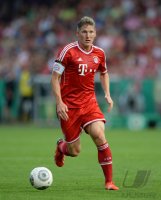 Fussball Saison 2013/2014: DFB Pokal 1. Runde: Bastian Schweinsteiger (FC Bayern Muenchen)