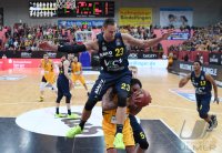 Basketball 1. Bundesliga 16/17 Hauptrunde: Walter Tigers Tuebingen - Alba Berlin