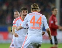 Fussball 1. Bundesliga  Saison 2012/2012: JUBEL FC Bayern Muenchen