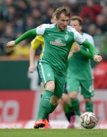 Fussball, 1. Bundesliga  Saison 2014/2015: SV Werder Bremen - Borussia Moenchengladbach