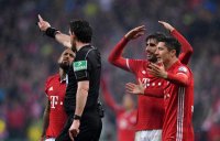 Fussball DFB Pokal Halbfinale 16/17: FC Bayern Muenchen - Borussia Dortmund