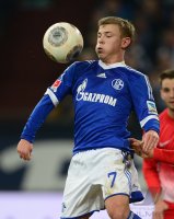 Fussball, 1. Bundesliga  Saison 2013/2014: FC Schalke 04 - SC Freiburg