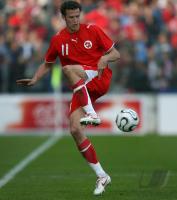 Fussball WM Testspiel Schweiz - China