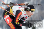Biathlon WM - Denkinger in der Abfahrt