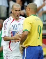 Fussball WM 2006: Brasilien - Frankreich