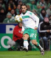 FUSSBALL 1. BUNDESLIGA: Bremen, FRINGS Einzelaktion