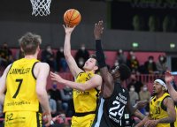 Basketball 2. Bundesliga 2021/2022: Tigers Tuebingen - Nuernberg Falcons
