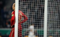 FUSSBALL, DFB Pokal Halbfinale: Arjen Robben (FC Bayern Muenchen)