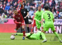 Fussball 1. Bundesliga Saison 18/19: FC Bayern Muenchen - Hannover 96
