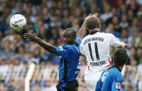 Fussball 1. Bundesliga:Arminia Bielefeld - Bayern Muenchen