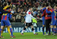 Fussball CHL  Saison 2011/2012:  Enttaeuscht Wayne Rooney  (Manchester United FC)