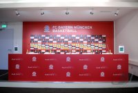 Basketball 1. Bundesliga 2011/2012:  Presseraum im Audi Dome