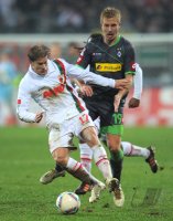 Fussball 1. Bundesliga, Saison 2011/2012:  FC Augsburg - Borussia Moenchengladbach