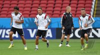 FUSSBALL WM 2014  Achtelfinale PK; Abschlusstraining Deutschland