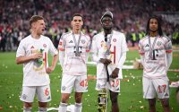Fussball 1. Bundesliga 24/25: FC Bayern Muenchen 34. Deutschen Meisterschaft