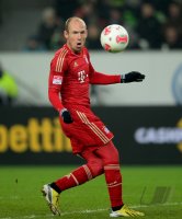 Fussball, 1. Bundesliga Saison 2012/2013: VfL Wolfsburg - Bayern Muenchen